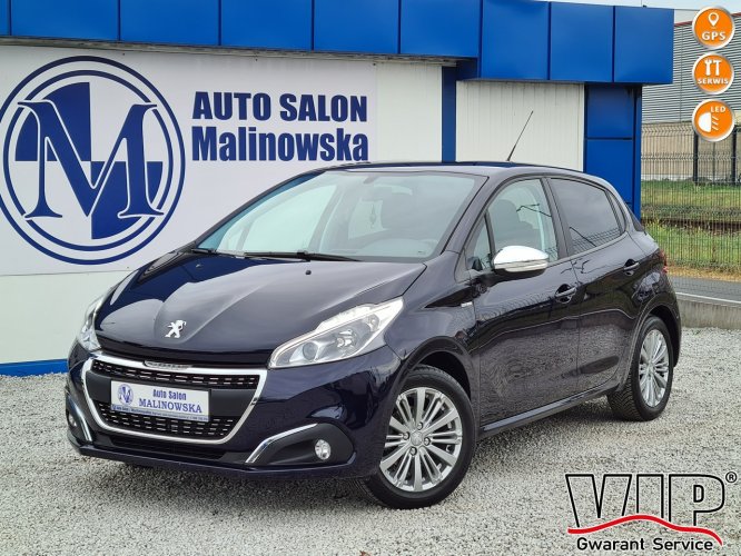 Peugeot 208 STYLE 73 Tys.Km Serwis Navi Led Klima Tempomat Halogeny Komputer Alu I (2012-2019)