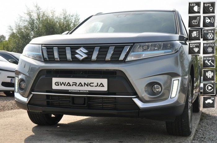 Suzuki Vitara nawi*full led*hybryda*alufelgi*bluetooth*kamera cofania*android auto III (2019-)