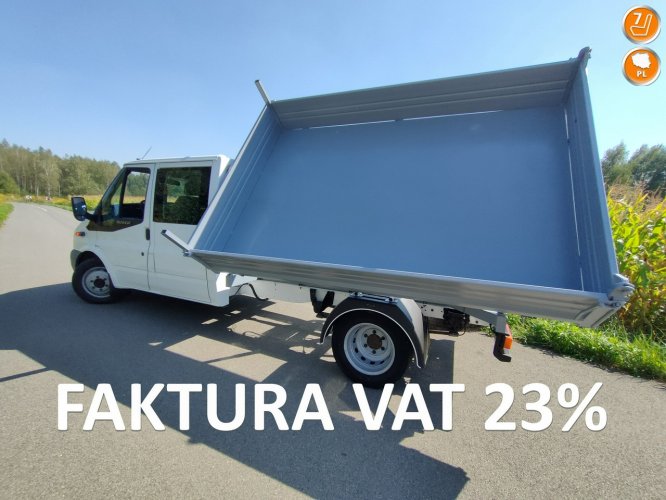 Ford Transit 2011, NOWY 3-stronny wywrot , doka 7 osób