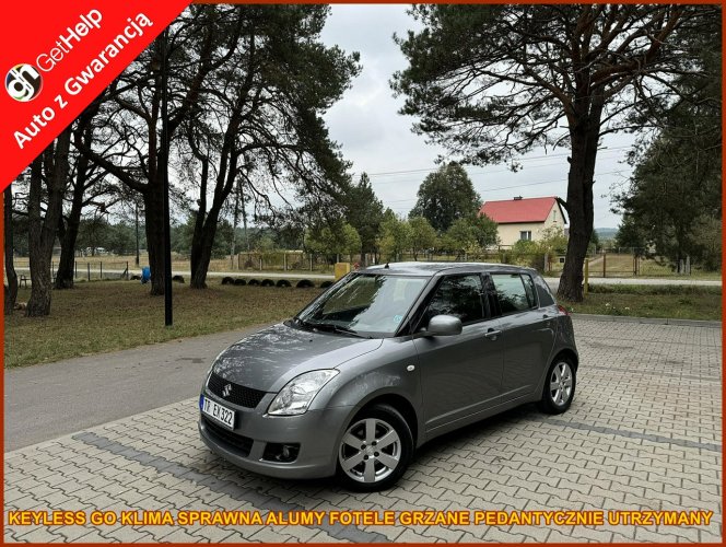 Suzuki Swift 2010 r 1.3  Klima Tylko 119 tyś przebieg KEYLESS GO Grzane Fotele IV (2004-2010)