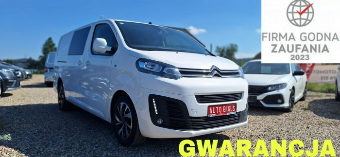 Citroen Jumpy Combi Brygadówka 5 Osobowy climatronic Long navi Ledy 2 stronne drzwi II (2007-)