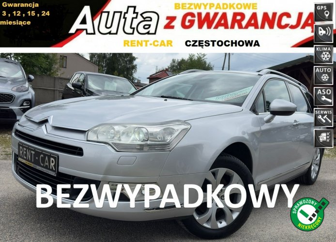 Citroen C5 ZAREJESTROWANY*Bezwypadkowy Serwis Pneumatyka Klima Navi*GWARANCJA24M* III (2008-)