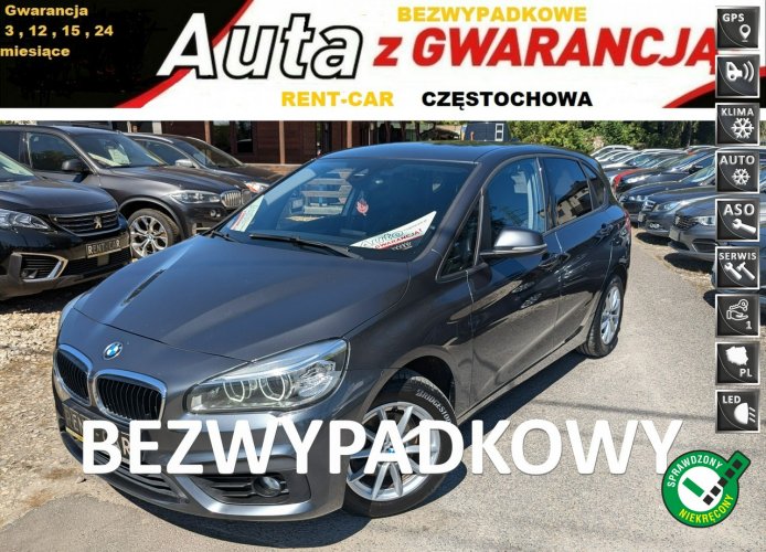 BMW 216 1.5D ACTIVE TOURER OPŁACONY Bezwypadkowy Navi Skóry Serwis GWARNCJA F45