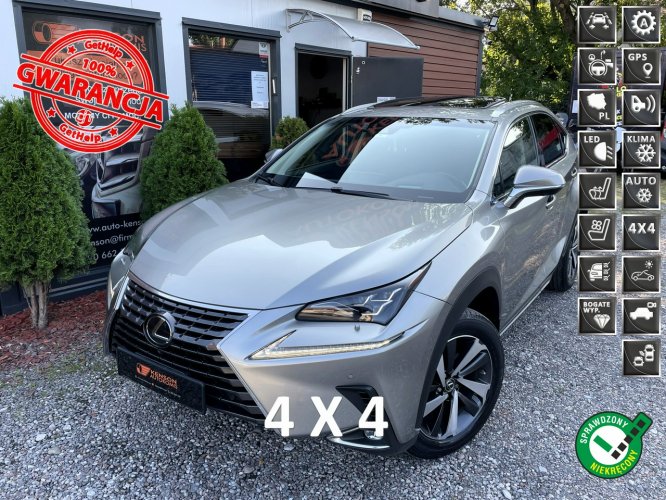 Lexus NX LED, Nawigacja, Klimatyzacja, Tempomat, Head Up, Kamera 360, Bluetooth I (2014-2021)