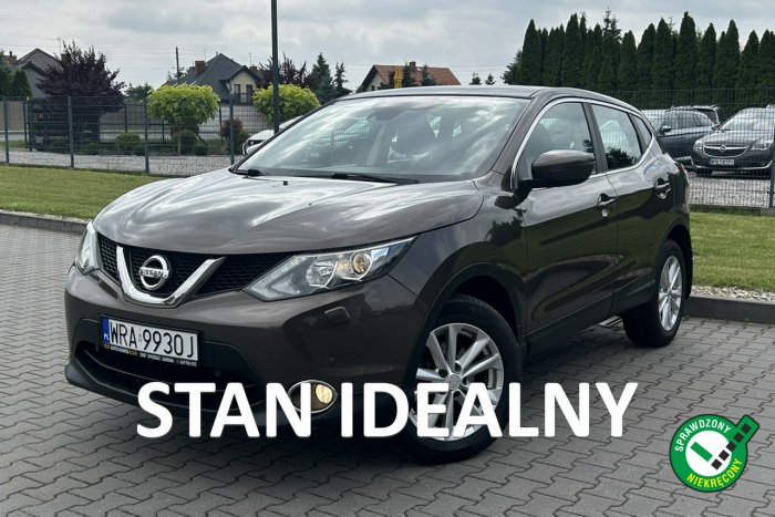 Nissan Qashqai NAVI*Kamera*Cofania*Podgrzewane*Fotele*Serwis*ASO*Zarejestrowany II (2013-2021)