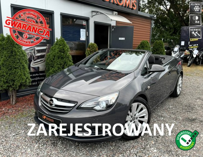 Opel Cascada Bezwypadkowy, Alu felgi 19 Cal, Zarejestrowany w PL, Książka serwisowa