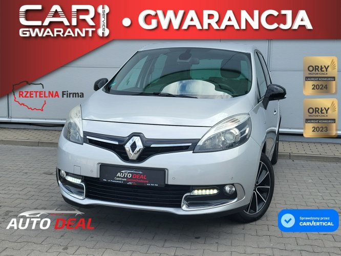 Renault Scenic 1.5d, 130KM,Serwis,NAVI,Bose,Ksenon, Gwarancja, Nowe Tarcze, AUTO DEAL III (2009-2016)