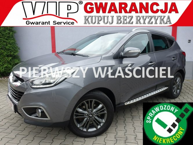 Hyundai ix35 1,7D Navi Ledy Alu Klimatronik Półskóra 1.Właściciel VIP Gwarancja