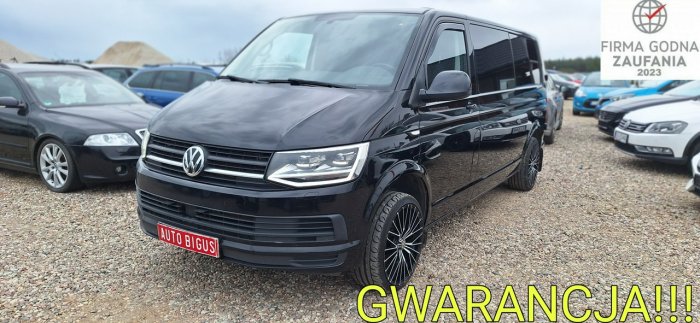 Volkswagen Transporter 6 osobowy brygadówka automat long Webasto xenon T6