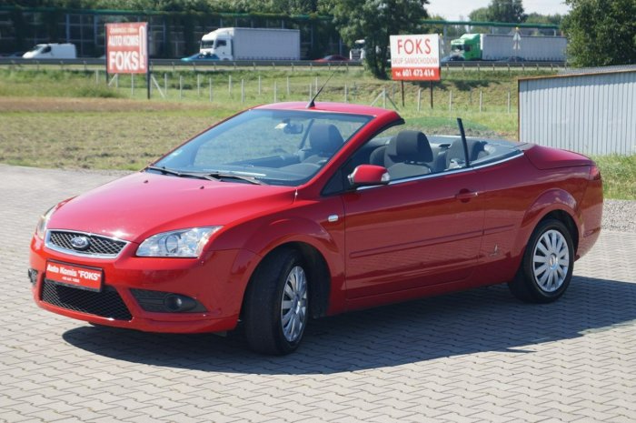 Ford Focus cabrio z niemiec  idealny zadbany 1,6 101 km polecam Mk2 (2004-2011)