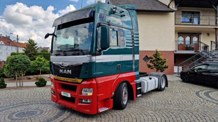 MAN TGX 18.480 LOW DECK  XXL RETARDER Euro 6  4x2 LLS U klima postojowa , bogate wyposażenie 2015 r