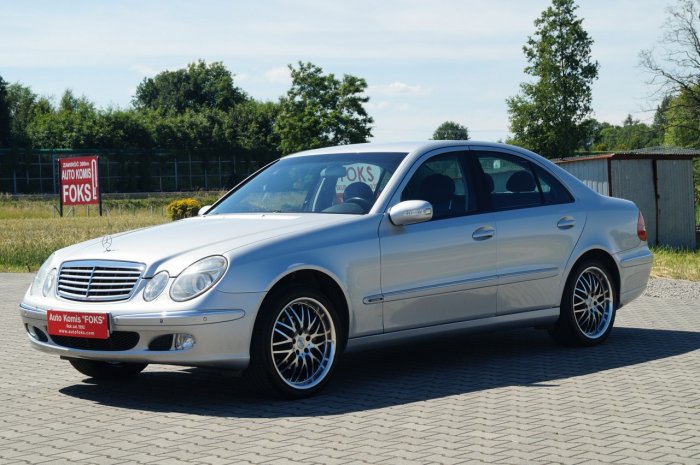 Mercedes E 240 Z Niemiec 2,6 177 km tylko 187 tys. km. elegance skóra ksenon automat W211 (2002-2009)