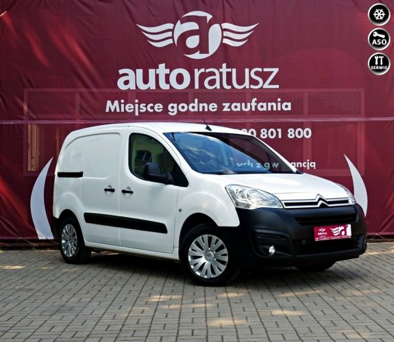 Citroen Berlingo Fv 23% / Klima / Navi / EURO6 / Pełny Serwis / VAT-1 / Org. Lakier