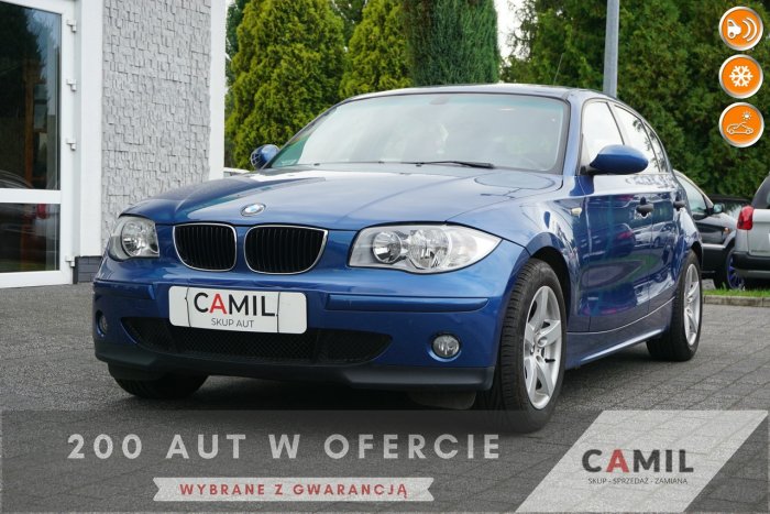 BMW 116 1.6i Benzyna 116KM, ubezpieczone, zarejestrowane, zadbane, E87 (2004-2013)