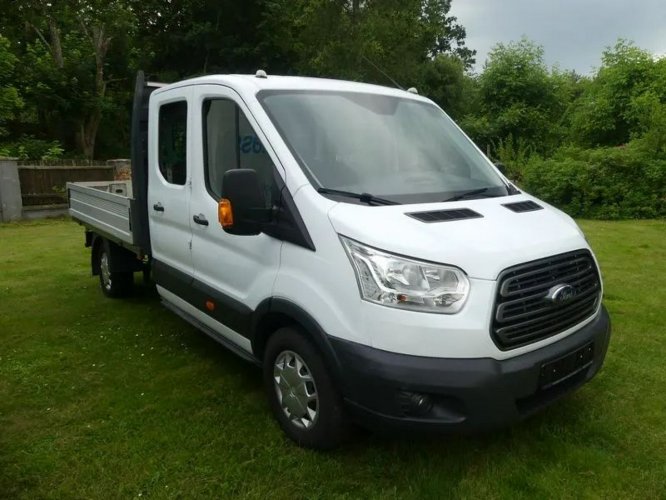 Ford Transit 2,0 Tdci 7-osobowy Klima Doka skrzynia 2,9m