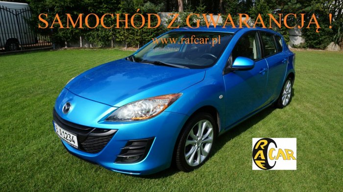 Mazda 3 z Niemiec opłacona. Gwarancja II (2009-2013)