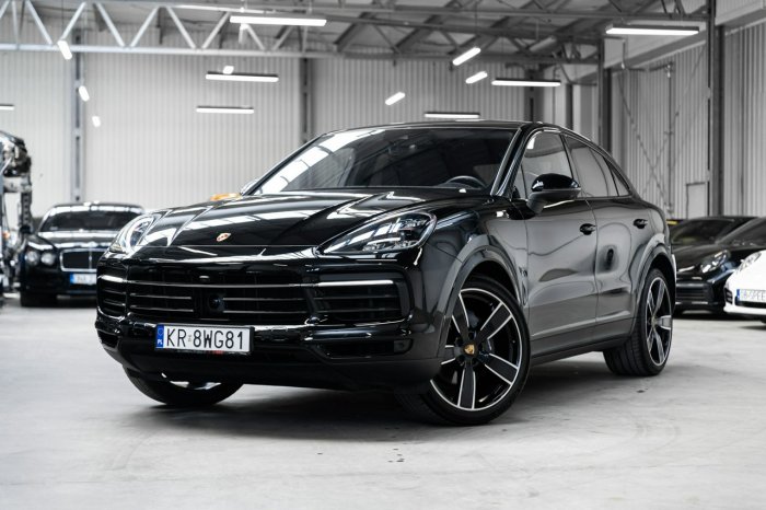 Porsche Cayenne Coupe 3.0 V6 340KM. Polska. Bezwypadkowy. Sport Chrono. Hak. FV23%. III(2017-)