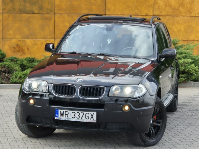 BMW X3 2.0D 150KM, Skóra, Ksenony, Panorama, Org. Lakier E83 (2003-2010)