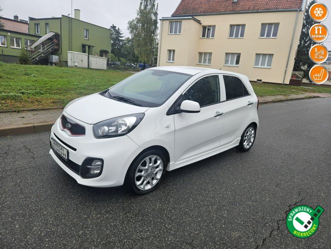 Kia Picanto Opłacona Zdrowa Zadbana Serwisowana z Klima Alu 2 Kmpl Kół 1 Wł II (2011-)