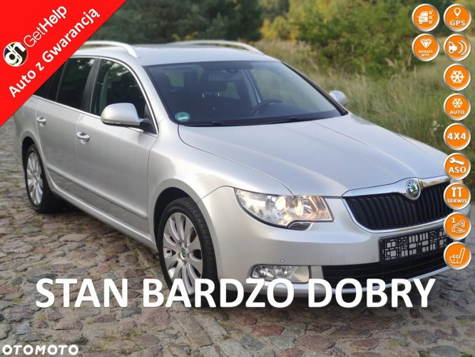 Škoda Superb 2.0 TDI 170 4x4*ELEGANCE*Climatronic*Alu*Pełna Elektryka*Navi*ZOBACZ!! II (2008-2015)