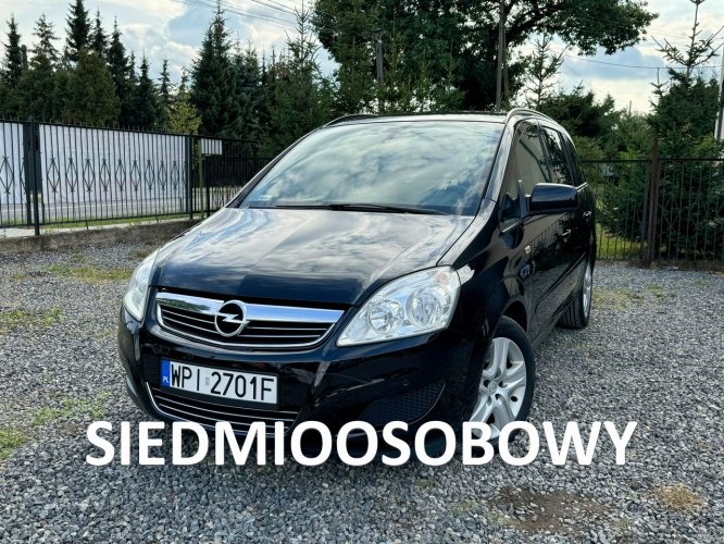 Opel Zafira  Opel Zafira historia serwisowa potwierdzona fakturami, stan wzorowy. B (2005-2011)