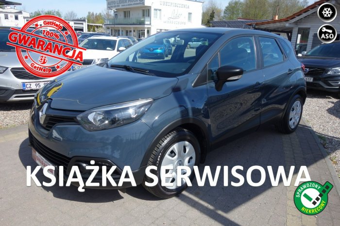 Renault Captur 0.9TCe 90KM Led 104tysKM Książka Serwisowa Tempomat Gwarancja Zamiana I (2013-2019)