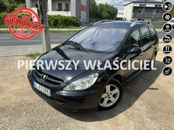 Peugeot 307 SW 2.0i*136PS*KLIMATRONIK*ESP*niemcy*Panorama*Alu*Relingi I (2001-2005)