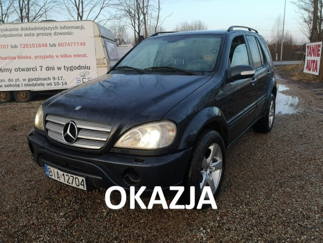 Mercedes ML 400 4.0 V8 diesel biturbo 4x4 TANIO SCS Fasty Szosa Knyszyńska 49 W163 (1998-2005)