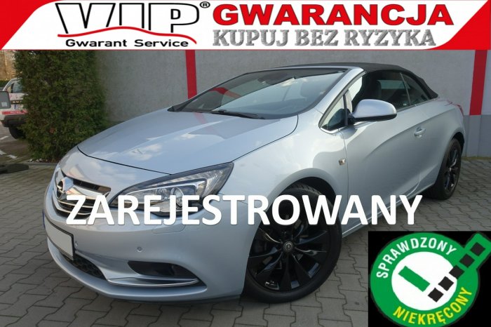 Opel Cascada 1,4i Xenon Navi Skóra Klimatronik Ledy CABRIOLET VIP Gwarancja