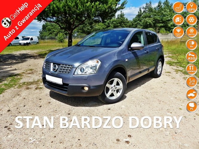 Nissan Qashqai 2.0 16V*Panorama*Climatronic*Alu*Xenon*Navi*Kamera*Skóry*Elektr*ZOBACZ I (2007-2013)