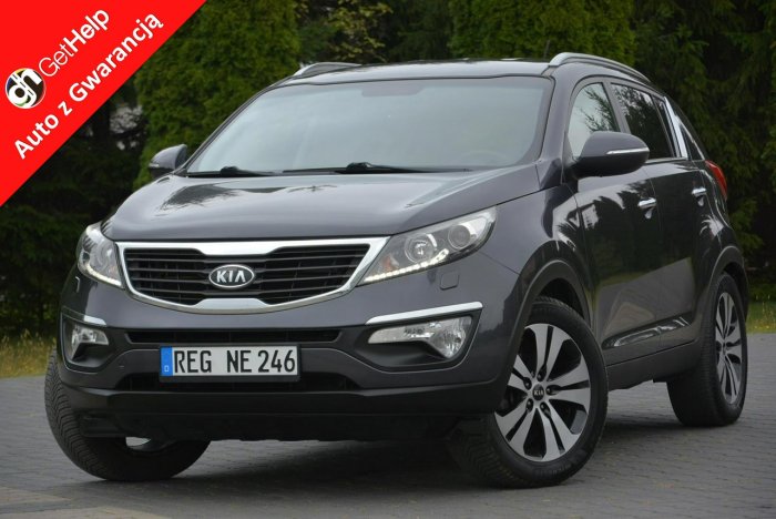 Kia Sportage 2.0DOHC(163KM)Automat 4x4 Skóry bi-Xenon Ledy Duża Navi Kamera Alu18" III (2010-2015)