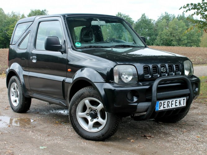 Suzuki Jimny 1.3 Benzyna 80 KM 4X4 Cabrio HARDTOP Miękki DACH Reduktor HAK Alufelgi