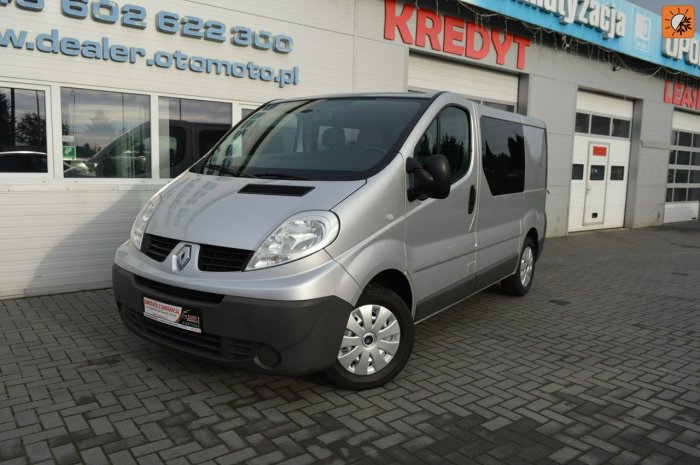 Renault Trafic 2.0 CDTI Serwisowany Klimatyzacja 6-cio osobowy Brygadówka 278 tys.km. II (2001-2014)