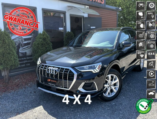 Audi Q3 Matrix, Panorama Dach, CarPley , Kamera cofania, Podgrzewane fotele, (2018-)