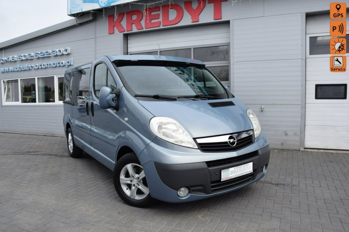 Opel Vivaro 2.0 CDTi TOUR Serwis 8-osób 2xKlimatyzacja Navi 218 tys.km. I (2001-2014)