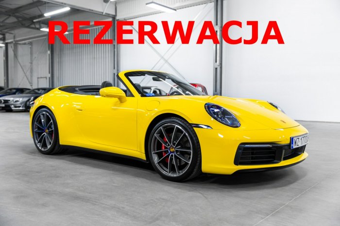 Porsche 911 Carrera 4S Cabrio. Burmester. Skrętna oś. Sport Chrono. Gwarancja. 992 (2019-)