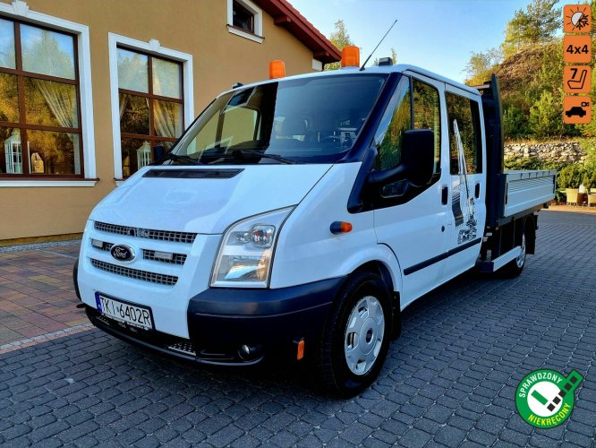 Ford Transit 4x4 7 osób max długi Klima Webasto Kamera