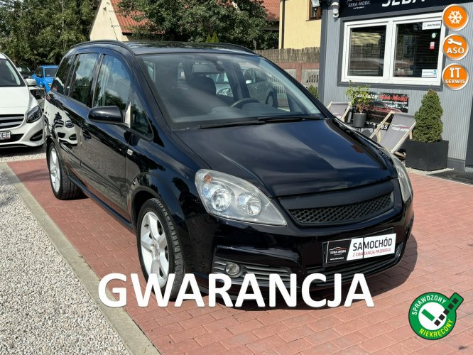 Opel Zafira Gwarancja, 7-osobowy B (2005-2011)