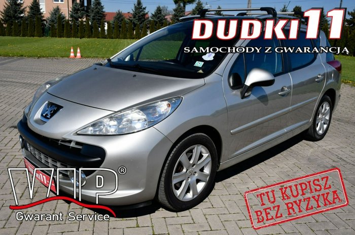 Peugeot 207 SW 1,6b DUDKI11 Serwis.Panorama Dach,Klimatronic,Centralka,Kredyt.GWARANC