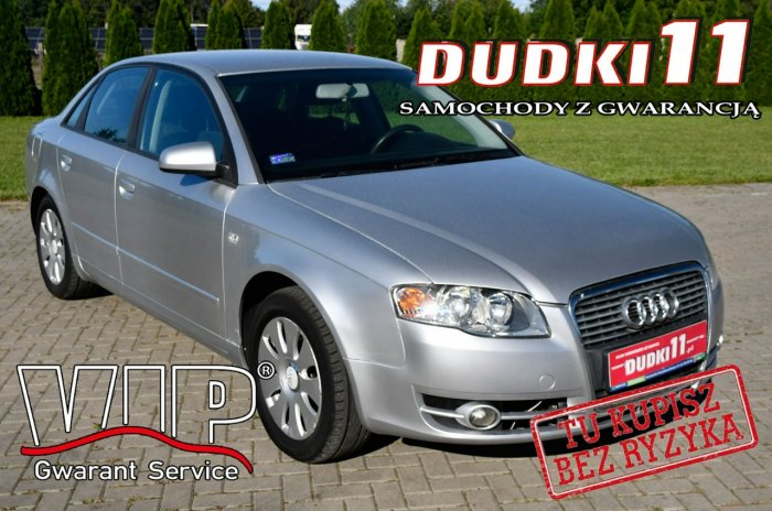 Audi A4 1,9tdi DUDKI11 Klimatronic,Hak,El.szyby.Centralka.kredyt.GWARANCJA B7 (2004-2007)