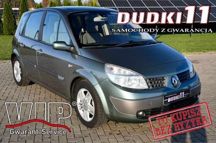 Renault Scenic 2,0b DUDKI11 Klimatronic,Navi,2x Szyberdach, Okazja II (2003-2009)