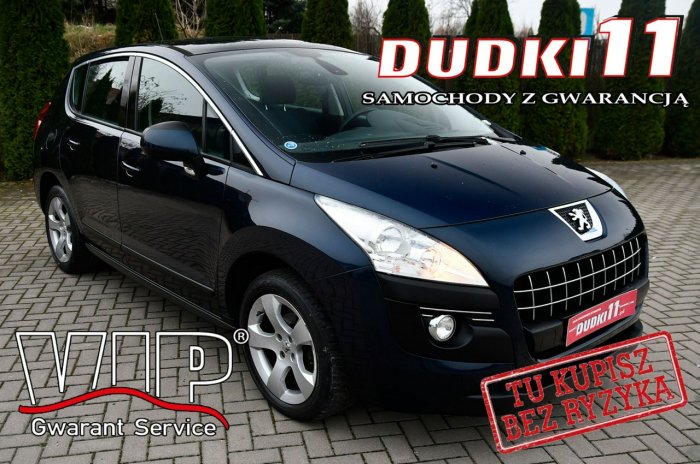 Peugeot 3008 1,6B DUDKI11 Head-Up,Kluimatronic,El.szyby,Centralka.Kredyt.GWARANCJA I (2009-2016)