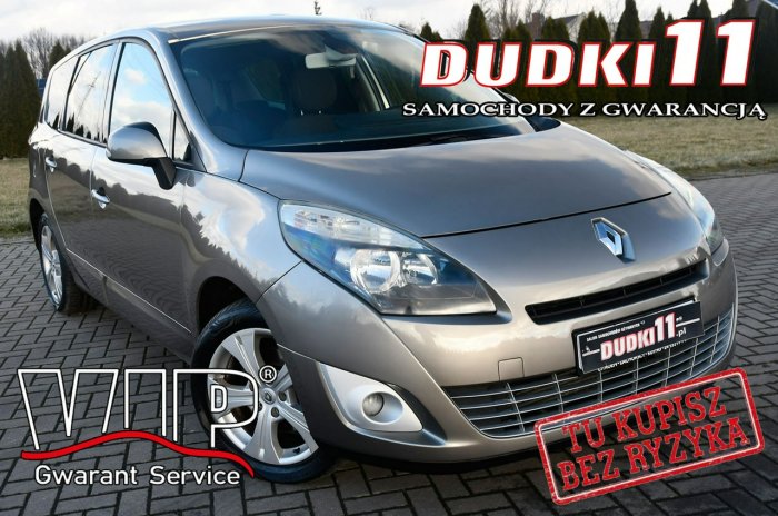 Renault Grand Scenic 1,4Turbo Benz. DUDKI11 Serwis,Klimatronic 2str.,Hands-Free,OKAZJA II (2009-2016)