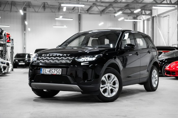 Land Rover Discovery Sport 2.0P 200KM AWD Auto S. Meridian. Martwe Pole. Hak. Wnętrze Acorn.