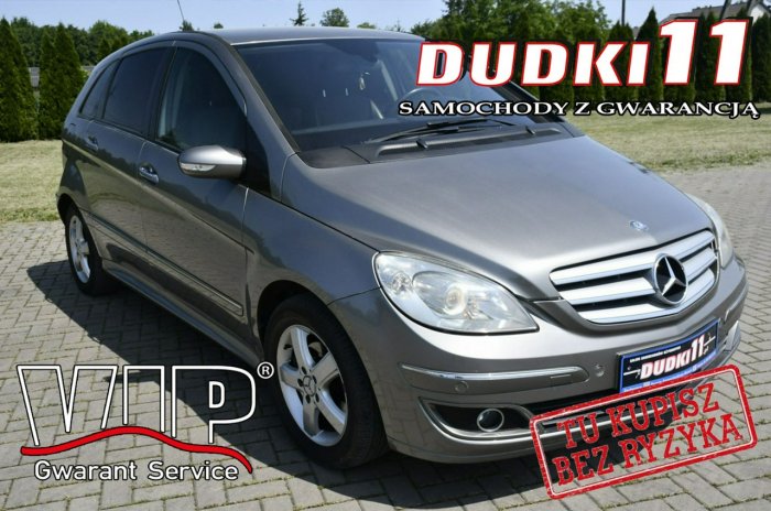 Mercedes B 200 2,0d DUDKI11 Klimatyzacja,Pół-Skóry,el.szyby.kredyt.OKAZJA W245 (2005-2011)