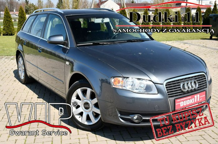 Audi A4 2,0b DUDKI11 Navigacja,Hak,Manual.Klimatronic,Tempomat.GWARANCJA B7 (2004-2007)