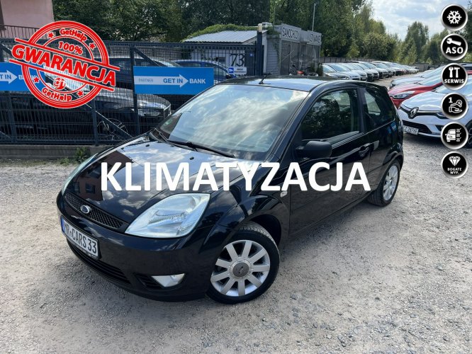 Ford Fiesta 1.6i*101PS*Klima*Grzana*Szyba*Fotele*Niemcy*Serwis*Opłacona Mk6 (2002-2008)