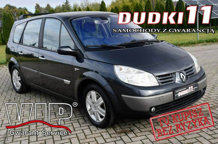 Renault Grand Scenic 2,0b DUDKI11 7 Foteli,Panorama Dach.El.szyby.kredyt.OKAZJA I (2003-2009)