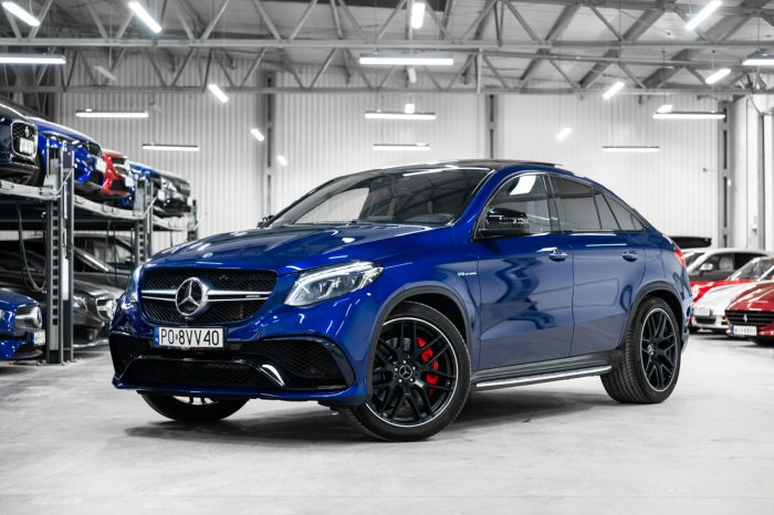 Mercedes GLE 63 AMG 63S Coupe 4Matic 5.5 V8 Biturbo 585KM. Wideoprezentacja. W166 (2015-2019)