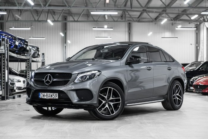 Mercedes GLE 350 4Matic AMG. Bezwypadkowy. Salon PL. Wzorowa historia. 36 000 km. Hak. W166 (2015-2019)